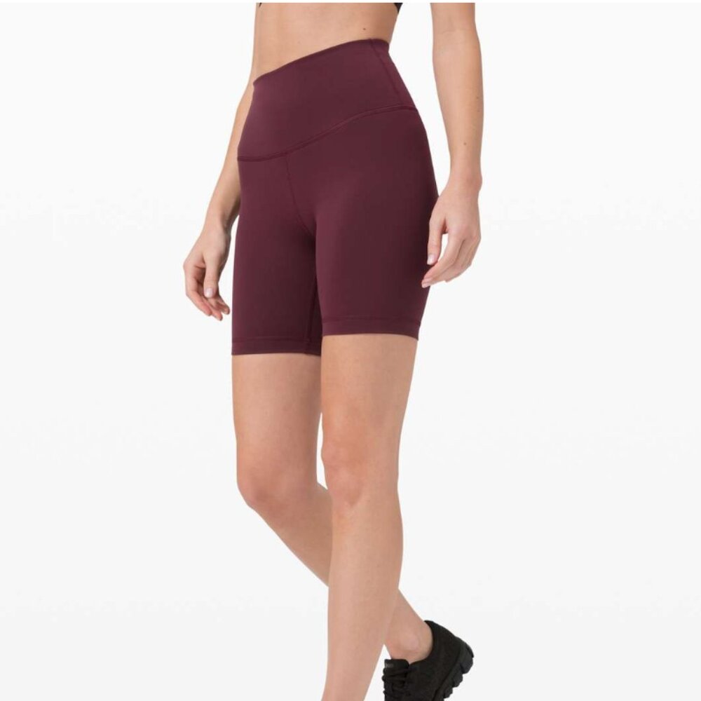 Lululemon Wunder Train High-Rise Short 8" Cassis